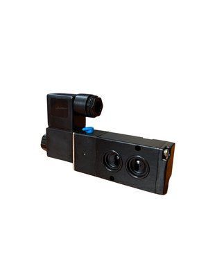 Пневморозподільник тип 4M схема 10 NAMUR - 1/4" - 1/8" - DC12 V 4M310-10 AC220V фото